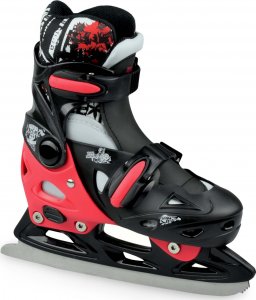 Rolki Raven Inlineskates Singer z wymienną płozą regulowane czerwone r. 37-40 5