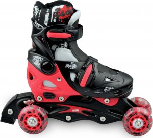 Rolki Raven Inlineskates Singer z wymienną płozą regulowane czerwone r. 37-40 8