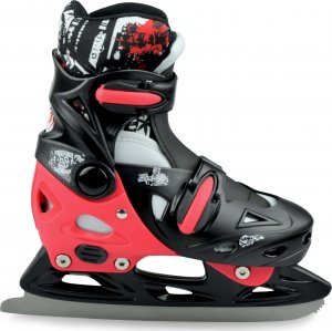 Rolki Raven Inlineskates Singer z wymienną płozą regulowane czerwone r. 37-40 9