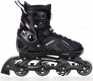Rolki Raven Inlineskates Pulse rekreacyjne regulowane czarne r. 37-40 3