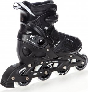 Rolki Raven Inlineskates Pulse rekreacyjne regulowane czarne r. 37-40 4
