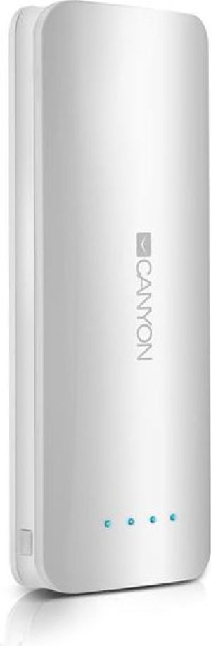 Powerbank Canyon Power bank ultra wydajny biały 15600mAh (CNE-CPB156W) 1