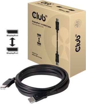 Kabel Club 3D DisplayPort - DisplayPort 4m czarny (CAC-1066) 1