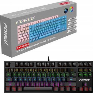 Forev FOREV KLAWIATURA MECHANICZNA SZARA PODŚWIETLANA GAMING FV-Q301 2