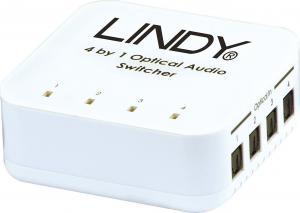 Lindy Switch Toslink 4 Portowy, SPDIF (70416) 1