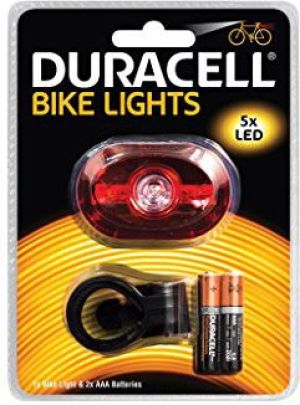 Duracell Duracell Światła rowerowe LED B03 czerwone (BIK-B03RDU) 1