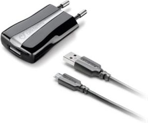 Ładowarka Cellular Line KIT-CHARGER + kabel USB (AKGLACELLUUSB001) 1