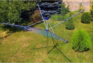 Suszarka na pranie SUSZARKA OGRODOWA NA PRANIE KOTWY+POKROWIEC 50m 2