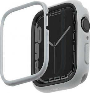 Uniq UNIQ etui Moduo Apple Watch Series  4/5/6/7/8/SE 44/45mm kredowy-szary/chalk-grey 1