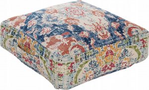 Beliani Poduszka Podłogowa Bawełniana 50 X 50 X 20 Cm Wielokolorowa Oued! 5