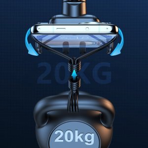 Joyroom Joyroom automatyczny uchwyt samochodowy ładowarka indukcyjna 15W Qi na kratkę wentylacyjną nawiew czarny (JR-ZS298 air vent) 5