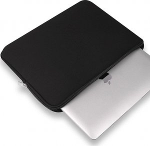 Etui Hurtel Uniwersalne etui torba na laptopa 15,6'' wsuwka tablet organizer na komputer czarny 2