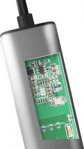 Adapter USB Axagon ADE-25R USB - RJ45 Srebrny  (ADE-25RC) 4