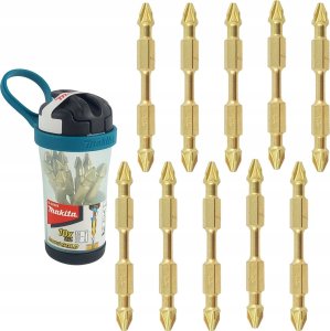 Makita Koncowki wkretakowe skretne PZ2 10szt. 3