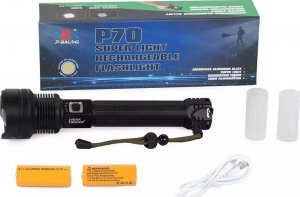 Latarka Latarka Bailong wojskowa policyjna cree XHP70 moc 14