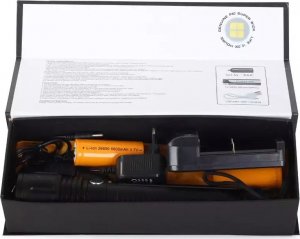 Latarka Latarka Bailong taktyczna policyjna LED XHP50 zoom 4