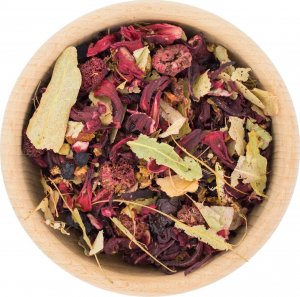 Brat ROZGRZEWAJACA Herbata owocowa - Malina z Lipą 100g PRZEZIĘBIENIE 2