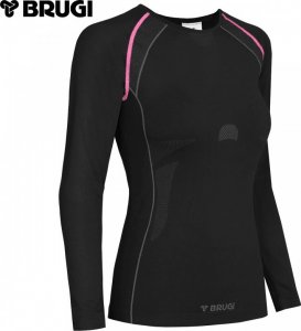 Brugi Bielizna termoaktywna damska zestaw bluza + spodnie legginsy Brugi 2RCG czarny rozmiar S/M 3