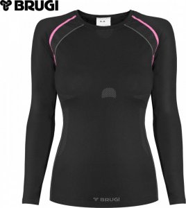 Brugi Bielizna termoaktywna damska zestaw bluza + spodnie legginsy Brugi 2RCG czarny rozmiar S/M 4