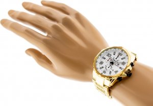Zegarek Perfect ZEGAREK MĘSKI PERFECT CH05M - CHRONORGAF (zp357d) 5