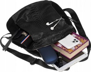 David Jones Plecak damski ze wzorem imitującym skórę krokodyla  David Jones NoSize 7