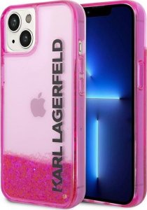 Karl Lagerfeld Karl Lagerfeld KLHCP14MLCKVF iPhone 14 Plus 6,7" różowy/pink hardcase Liquid Glitter Elong NoSize 1