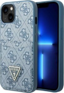 Guess Guess GUHCP13SP4TPB iPhone 13 mini 5,4" niebieski/blue hardcase 4G Triangle Logo Cardslot NoSize 1