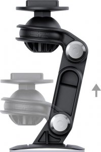 SP Connect Uchwyt na telefon, samochodowy Sp Connect Adhesive Mount Pro, czarny, na przylepiec 7