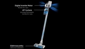 Odkurzacz pionowy Samsung Jet 70 turbo VS15T7031R1 11