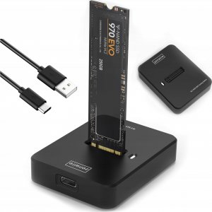 Kieszeń Zenwire Adapter SSD M2 NVME/SATA kieszeń na dysk obudowa M.2 USB-C 10 GB/s Zenwire 1
