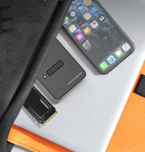 Kieszeń Zenwire Adapter SSD M2 NVME/SATA kieszeń na dysk obudowa M.2 USB-C 10 GB/s Zenwire 3