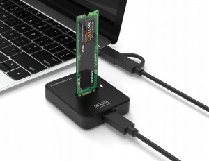 Kieszeń Zenwire Adapter SSD M2 NVME/SATA kieszeń na dysk obudowa M.2 USB-C 10 GB/s Zenwire 4