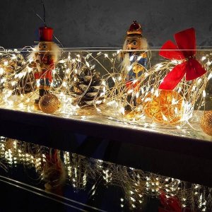 Lampki choinkowe Springos 10 LED białe ciepłe 6