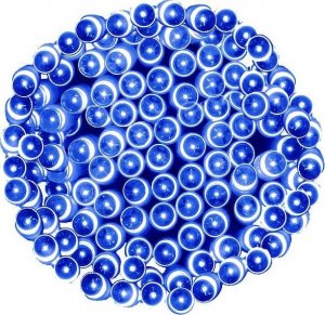Lampki choinkowe Springos 100 Led na baterie niebieskie z programatorem Uniwersalny 6