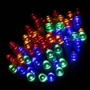 Lampki choinkowe Springos 100 Led na baterie multikolor z programatorem Uniwersalny 10