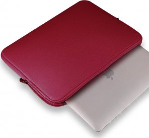 Etui Hurtel Uniwersalne etui torba na laptopa 14'' wsuwka tablet organizer na komputer czerwony 3