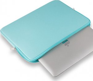 Etui Hurtel Uniwersalne etui torba na laptopa 14'' wsuwka tablet organizer na komputer jasnoniebieski 2