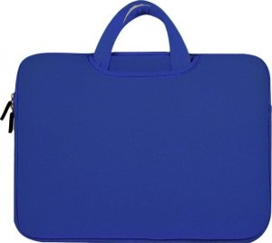 Torba Hurtel Uniwersalne etui torba na laptopa 15,6'' tablet organizer na komputer granatowy 1