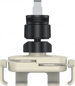 Baseus Baseus grawitacyjny uchwyt samochodowy na telefon na kratkę nawiewu (Air Outlet Version) beżowy (SUWX010002) 2