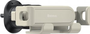 Baseus Baseus grawitacyjny uchwyt samochodowy na telefon na kratkę nawiewu (Air Outlet Version) beżowy (SUWX010002) 4