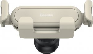 Baseus Baseus grawitacyjny uchwyt samochodowy na telefon na kratkę nawiewu (Air Outlet Version) beżowy (SUWX010002) 9