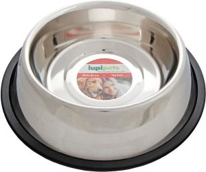 LUPI PETS MISKA METALOWA NA GUMIE 0,45L 2