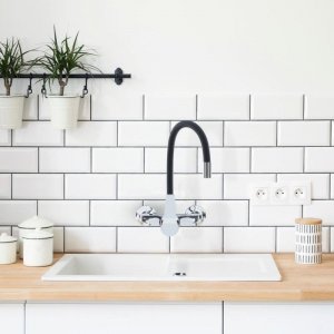 Bateria kuchenna YokaHome ścienna czarna (BZ.ELFO-BLK) 2