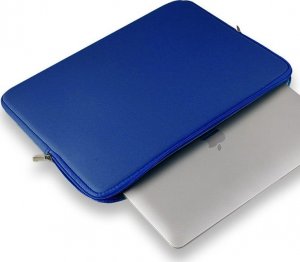 Etui Hurtel Uniwersalne etui torba na laptopa 15,6'' wsuwka tablet organizer na komputer granatowy 3