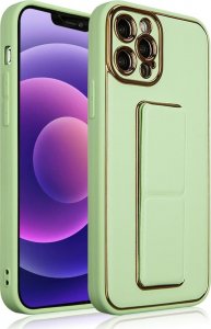 Hurtel New Kickstand Case etui do iPhone 13 z podstawką zielony 10
