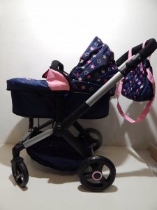 Bayer Wózek głęboki dla lalek XEO (17016AA) 7