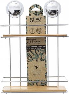 Koszyk prysznicowy 5five prostokątny brązowy (174617) 2