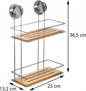 Koszyk prysznicowy 5five prostokątny brązowy (174617) 3