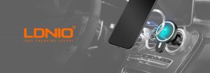 LDNIO Uchwyt samochodowy z ładowarką Magsafe LDNIO MA20 5