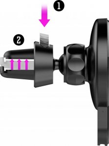 LDNIO Uchwyt samochodowy z ładowarką Magsafe LDNIO MA20 7
